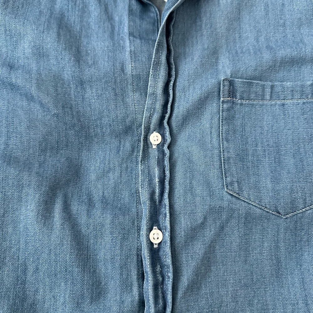 Frank & Eileen - Mary Shirt Dress - Vintage Stone Wash Indigo - size small - Picture 2 of 5